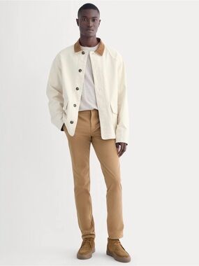 NWT Everlane Toasted Coconut Slim Chino Slacks Pants Size 32x34